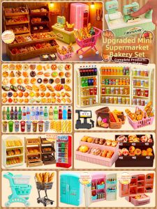 Miniature Supermarket Accessories