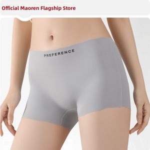 MiiOW | Anti-See-Through Two-In-One Women Shorts Ice Silk No Mark Flat Briefs