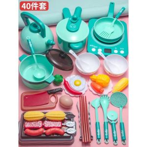 Kitchen Toy set Mini little Chef Cooking Toy for Kids play house Role Play chef toys Mainan Masak Kanak budak perempuan