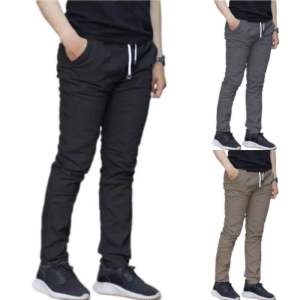 PAKET 100 RIBU 4 PCS CELANA CHINOS PANJANG PRIA NON STRETCH NYAMAN SIZE 27-38 JUMBO SANTAI CASUAL