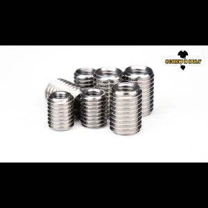 ปลอกสวมเกลียว แปลงเกลียว ปรับขนาดเกลียว ตัวผู้ สแตนเลส 304 เกลียวมิล หยาบ M2.5 M3 M4 M5 M6 / Screw Thread Adapter SUS304 ปลอกเกลียว Gun M4 - Lazada