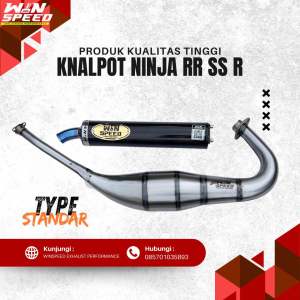 Knalpot Ninja R RR SS Kis ZX 150 Winspeed Performance Garing kemrincing bisa COD