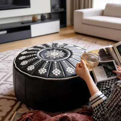 Large Capacity Storage Footstool