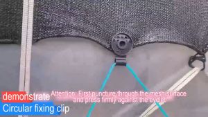 คลิปตาข่ายผ้าร่มเงา 20/50/100pcs ราคาถูกต้อง - นำมาใช้ใหม่มินิรอบสวนป้องกันนกตาข่ายคลิปติดตั้งง่ายสำหรับคลิปตาข่ายเรือนกระจกกลางแจ้