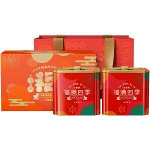 TAETEA | Fu Man Si Ji Series Small Green Mandarin Pu-Erh Tea 108g x 2 Cans