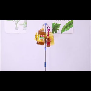 เสาน้ำเกลือ ขาตั้งเสาน้ำเกลือสแตนเลสแบบหนามีล้อ ขาตั้งเสาน้ำเกลือทางการแพทย์แบบพกพา ขาตั้งวางขวดแบบตั้งพื้น ขาตั้งแบบหยด