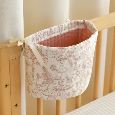Baby Bedside Organizer Multifunctional Diaper Storage Hanging Bag