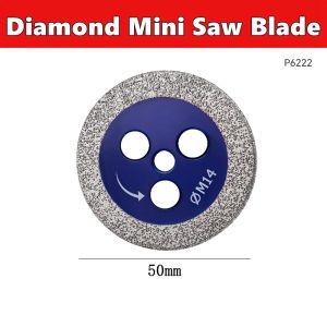 Vacuum Brazed Engraving Saw Carving Blade Removable M14 Flange Mini Grinding Disc Concrete Ceramic Tile Cutter