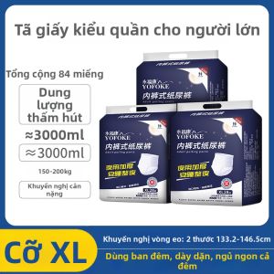 YOFOKE | Tã Người Lớn cho Người Cao Tuổi Dùng Ban Đêm Bền 3 Gói
