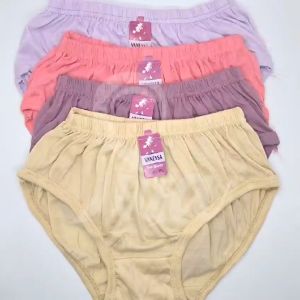 ISWA - Celana Dalam Wanita Dewasa Polos Adem CD Vanessa Lusinan Grosir Murah Isi 12pcs 6pcs 3pcs