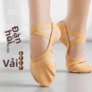 QINANXI | Giày Mềm Đế Dẻo Cho Nhảy Múa Cổ Điển & Ballet