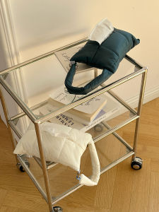 SRKLstudio กันน้ําไนลอนถุงขนมปังน่ารักกระดาษทิชชูกระดาษเก็บกระเป๋าแขวนกล่องกระดาษทิชชูสําหรับรถยนต์