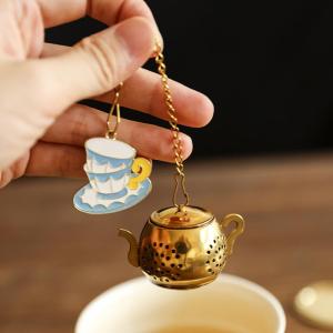 Filtering Tea Strainer Stainless Steel For Flower Tea Infusion