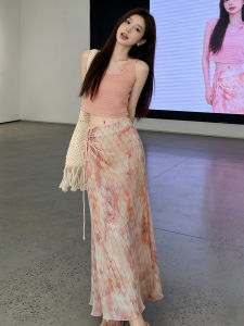 PEIZIXUAN | French Pink Summer New 2026 Style Beach Holiday Dress
