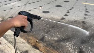 Súng rửa xe áp lực cao lõi kim loại ren 22mm phổ thông chuyên dùng cho máy rửa xe mini gia đình