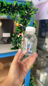 (ISI 20 PCS ) Botol kale chubby plastik botol chubby 250 ML Botol plastik minuman Botol kopi jus