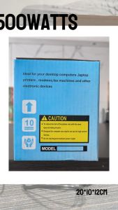 Secure 500W 220V Automatic Voltage Regulator: Overload Protection Power Supply for PC