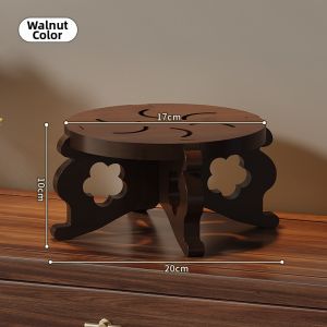 MINGZHIYIFAN | Chinese Style Real Wood Song Dynasty Aesthetic Flower Stand