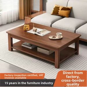 Multi-Functional Rectangular Chinese Style Coffee Table