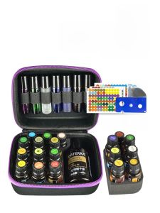 กระเป๋าเก็บน้ำมันหอมระเหยแบบพกพา 15 มล กล่องใส่ขวดโรลออนกันกระแทกขนาดเล็ก โดเทอร์ร่า ผลิตภัณฑ์ความงามส่วนบุคคล เมลาลูก้า โดเทอร์ร่า