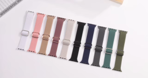 CRESTED Elastic Silicone Sport Strap for Apple Watch Ultra 4/3/2/1 49mm & Series 12/11/10/9/8/7/SE 46mm 45mm 44mm 42mm 41mm Breathable Waterproof Band