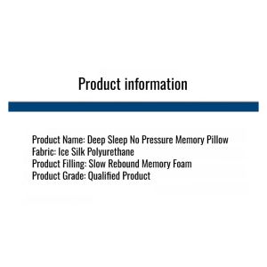 Zero-Gravity Memory Foam Pillow Five Star Hotel Deep Sleep Neck Support Pillow Slow Rebound Cervical Support Improve Sleeping Pillow