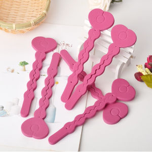 Yolanda【มีสินค้าในสต๊อก】 ฟองน้ำม้วนผมลอน แพ็ค 6 ชิ้น ที่ม้วนผม ทรงผมหยิก DIY hair roller sponge