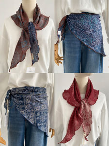 CAIENGE | Korean Style Triangle Shawl Scarf