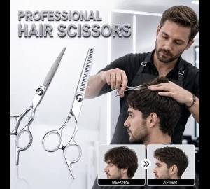 Stainless Steel Professional Thinning Shears Scissors Texturizing & Haircut Thinning For Salon/Stylist//Cosmetology/Barber
