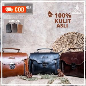 Tas Selempang Wanita Tas Kulit Wanita Tas Sholder Bag Wanita Tas Jinjing Wanita Cewek Dewasa Kekinian Terbaru Kulit Alona Aurora Bag