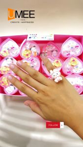 3Pcs Party Gift SRO Cartoon Rings Box Pad For Party Gift-Loot bag Filler
