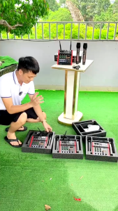 Mixer Tặng Kèm Micro G5 Pro Bluetooth 5.0 Livestream & Karaoke Gia Đình Chuyên Nghiệp
