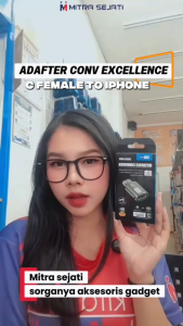 EXCELLENCE Adapter Coverter C Female To iPhone