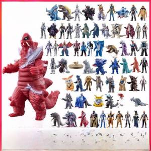 Bandai Ultraman 500 Series ตุ๊กตายางนิ่ม ตัวละครสัตว์ประหลาด คาร์เมล โกโมระ อีเริ่ง ของเล่นตัวละครการ์ตูนญี่ปุ่น