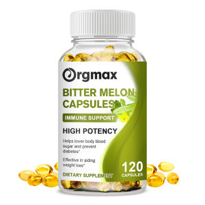 Orgmax Bitter Melon Capsules 2500mg Support Cardiovascular Health&Reduce Blood Sugar Promote Digestive Health