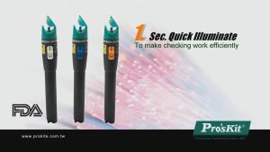 Proskit MT-7510 10mW Fiber Optic Visual Fault Locator - Design for field personnel who need an efficient and economical tool (ProsKit)