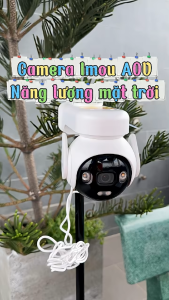 Camera IMOU Ngoài Trời Pin NLMT B7ED-5M0TEA-EU 5MP 3K Kết Nối Wifi/ Sim 4G Quay 360 độ Đàm Thoại