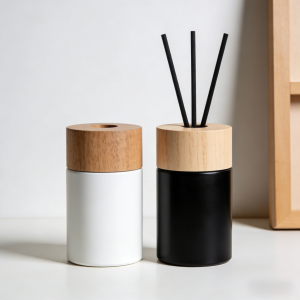 100Pcs 3mm*240mm Diffuser Sticks Three Colors: Wood Black White Diffuser Sticks Flameless Fragrance