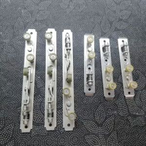 1 Bánh xe dẫn hướng chống nhấc chống lắc hai chiều cửa lùa INOX - BX định vị cửa trượt có thể điều chỉnh Vòng bi 2D&3D