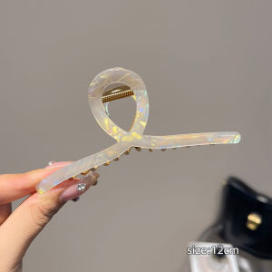 Elegant Large Size Shark Hair Clip Womens Back of Head Bun Hair Accessories Stylish Hair Grips Fashionable Hair Accessories