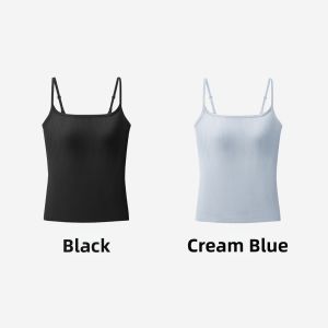Bananain | Padded Base Layer Tank Top White 2026