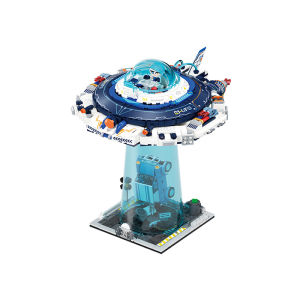 Bộ Đồ Chơi Lắp Ráp Đĩa Bay UFO Weekit Với Đèn LED Mô Hình Tàu Vũ Trụ Người Ngoài Hành Tinh Đồ Chơi Xếp Hình Phi Hành Gia Sáng Tạo Dành Cho Người Lớn