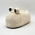 Hot Game My Pet Alien Pou Plush Toy Sad Pou Plush Slippers Non-slip Soft Stuffed Pou Cotton Slippers Indoor Gifts for Girls. 