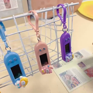 นาฬิกาแบบพกพา สีสันน่ารัก สำหรับนักเรียน