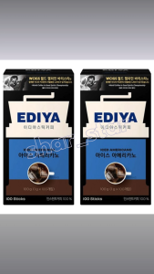 Ediya Iced Americano Stick Coffee 100 Sticks 1g x100 Instant Coffee Cold Soluble WCIGS Barista Blend