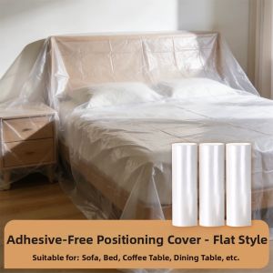ZTION | Durable Dustproof Protective Film for Furniture & Renovation