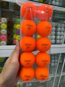 Bóng golf Titleist màu nhám nhiều màu mới 98-99% đóng gói sẵn (10 quả)