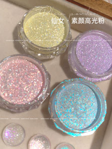 Ice Transparent Natural Looking Highlight Powder Nail Art Shop Exclusive Fairy Dust Sparkling Wearable Nail Crystal Stone Powder