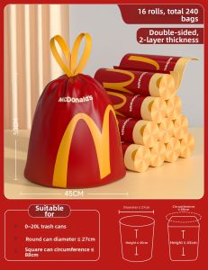 ReeDoon | Extra Thick Super Large Drawstring Trash Bags for Kitchen and Dorm
