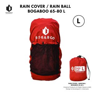Coverbag Bogaboo Seri Rain Ball 25 Up 40 L Waterproof - Rain Cover - Raincover - Sarung Tas - Penutup Tas - Dust bag